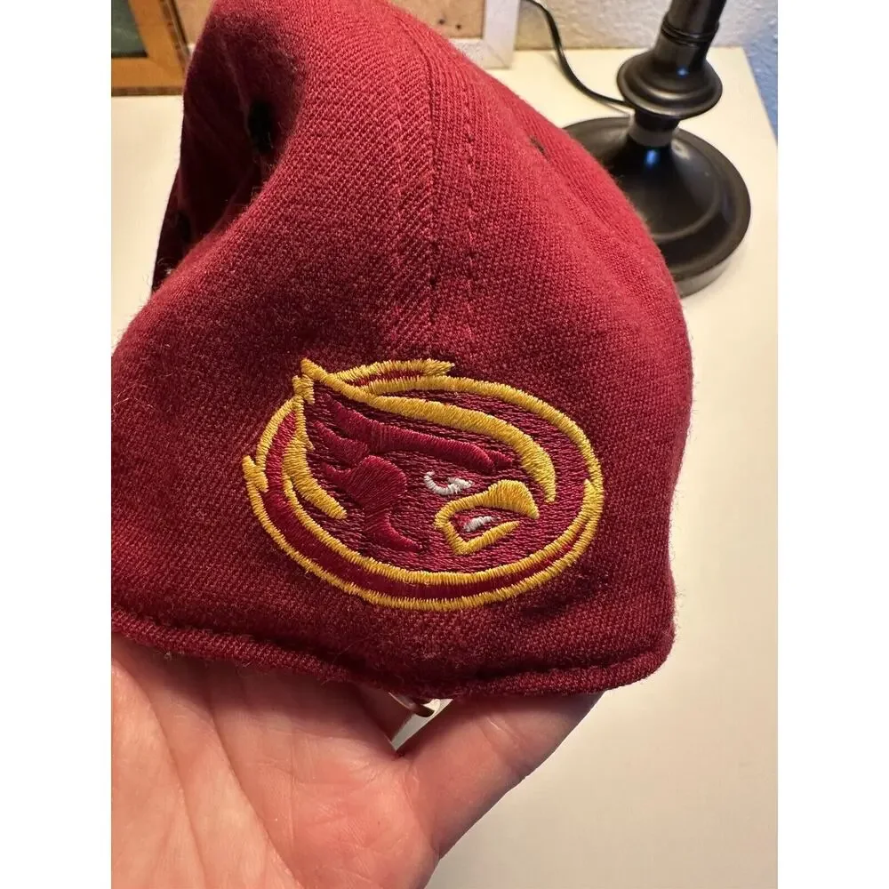 Iowa State Cyclones Hat Cap Top of the World Red Stretchy OSFM